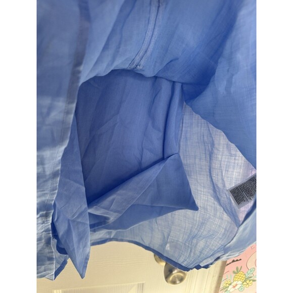 NWT Banana Republic Petite Small Sky Blue Dress - Picture 7 of 11